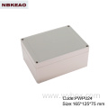 PWP024 Plastic waterproof electronic enclosure terminal box waterproof enclosure plastic outdoor electrical enclosures custom